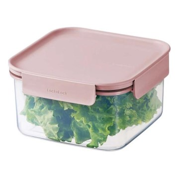 Voedselcontainer CLASSIC PLUS 1,25 l roze/transparant