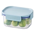 Voedselcontainer CLASSIC PLUS 385 ml blauw/doorzichtig