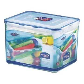 Voedselcontainer LOCK 10 l blauw/doorzichtig