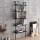 Wand Boekenkast PAULA 174x60 cm zwart