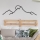 wand decoratie 100x29 cm bergen metaal