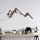 wand decoratie 45x70 cm bergen metaal