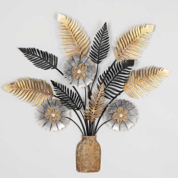 wand decoratie bloem 71,5x73 cm