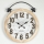 Wand klok 1xAA diameter 50 cm beige