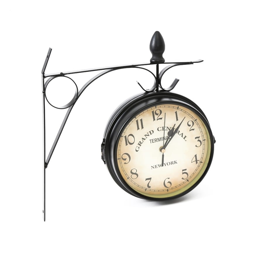 Wand Klok voor buiten 2xAA IP44