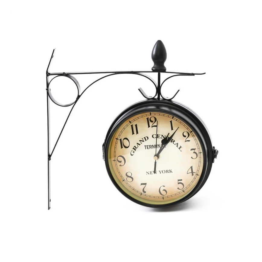 Wand Klok voor buiten 2xAA IP44