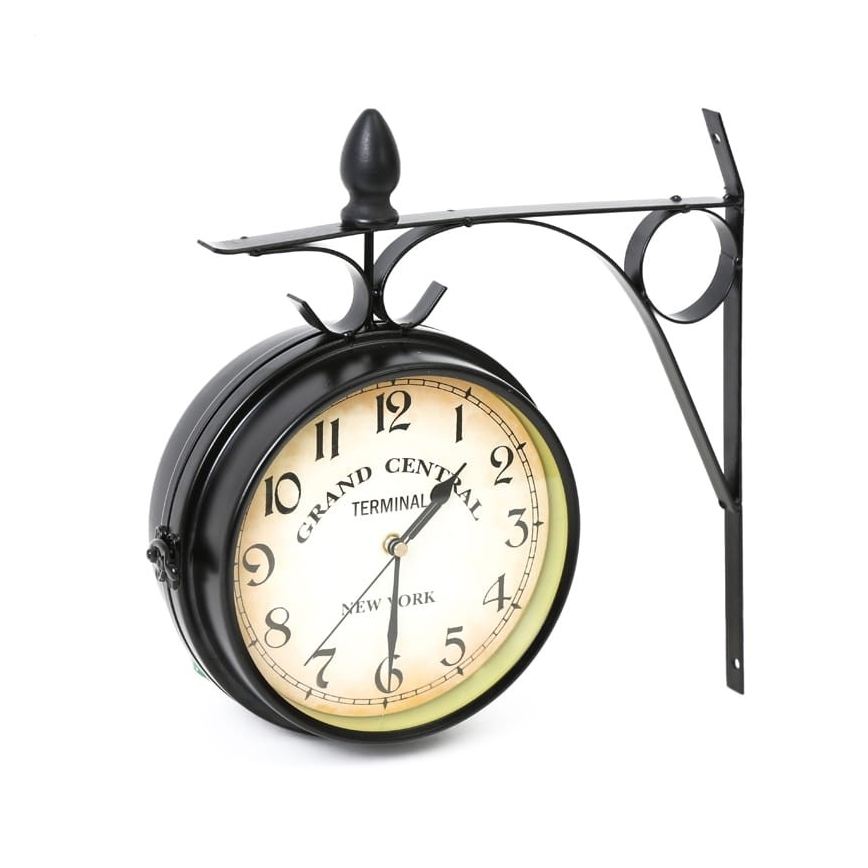 Wand Klok voor buiten 2xAA IP44