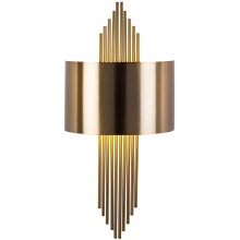Wand Lamp 1xE27/40W/230V goud/koper