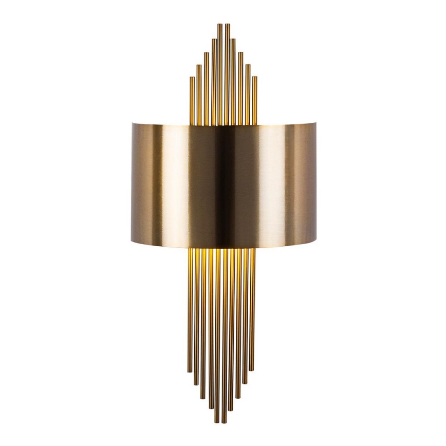 Wand Lamp 1xE27/40W/230V goud/koper