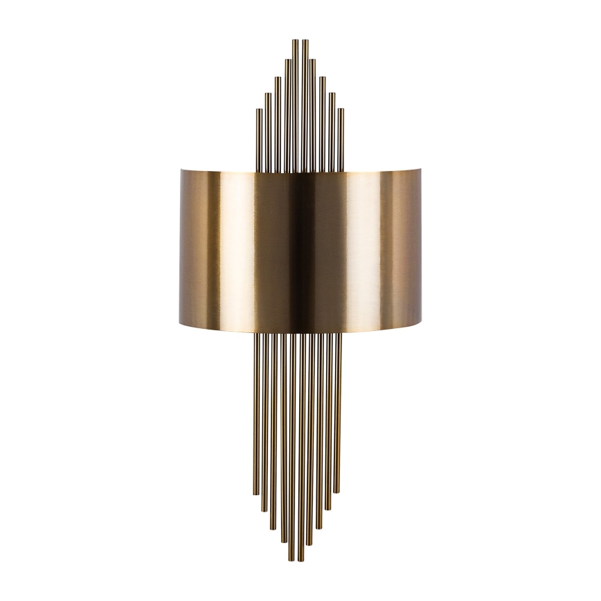 Wand Lamp 1xE27/40W/230V goud/koper