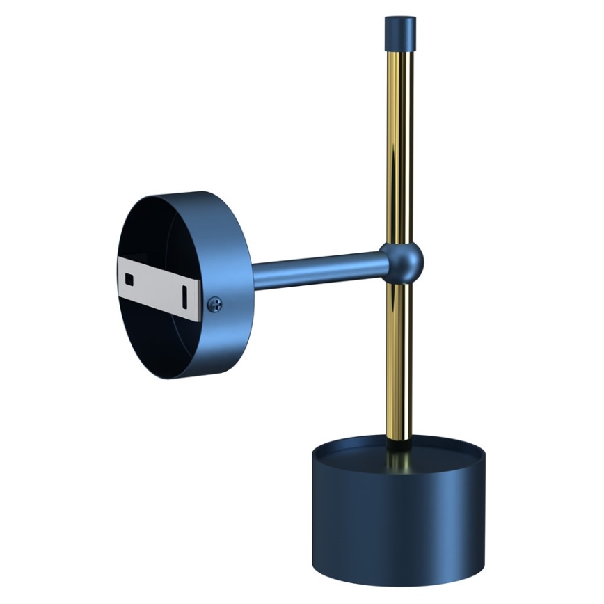 Wand Lamp ARENA 1xGX53/11W/230V blauw/goud