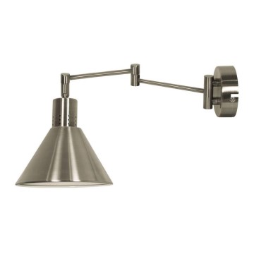 Wand Lamp COPENHAGEN 1xE14/40W/230V mat chroom