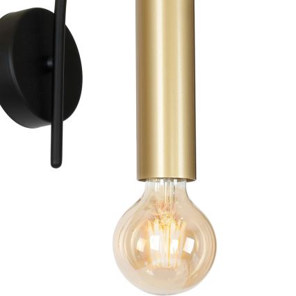 Wand Lamp LOPPE 1xE27/60W/230V goud