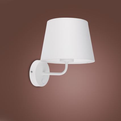 Wand Lamp MAJA 1xE27/15W/230V wit