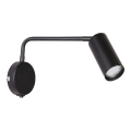 Wand Lamp TINA 1xGU10/15W/230V zwart