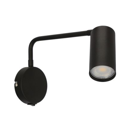 Wand Lamp TINA 1xGU10/15W/230V zwart