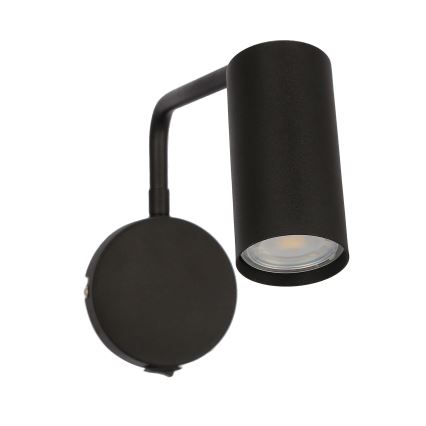 Wand Lamp TINA 1xGU10/15W/230V zwart