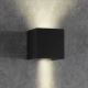 Wand Lamp voor Buiten KIOTO 1xG9/5W/230V IP44 zwart