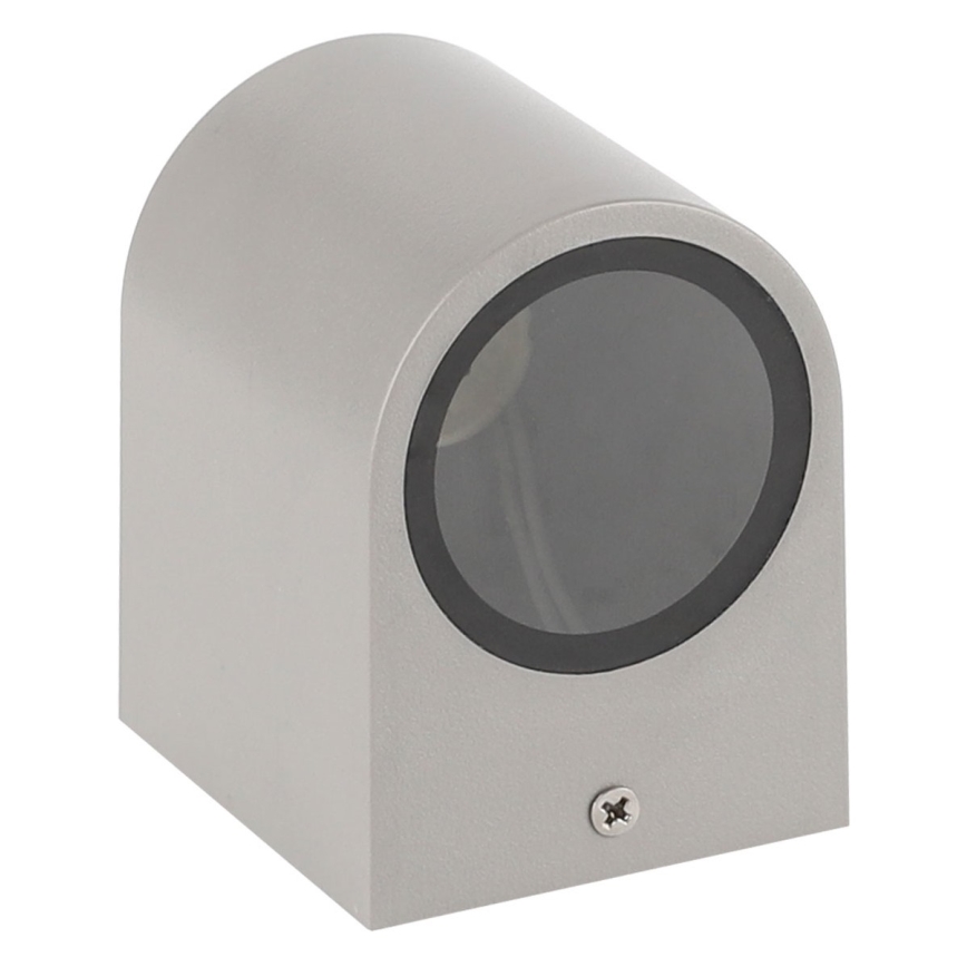 Wand Lamp voor Buiten PARETE 1xGU10/6W/230V IP54 grijs