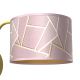 Wand Lamp ZIGGY 1xE27/60W/230V roze/goud