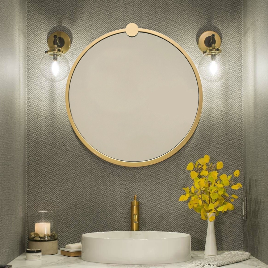 Wand Spiegel AYNA 60 cm goud