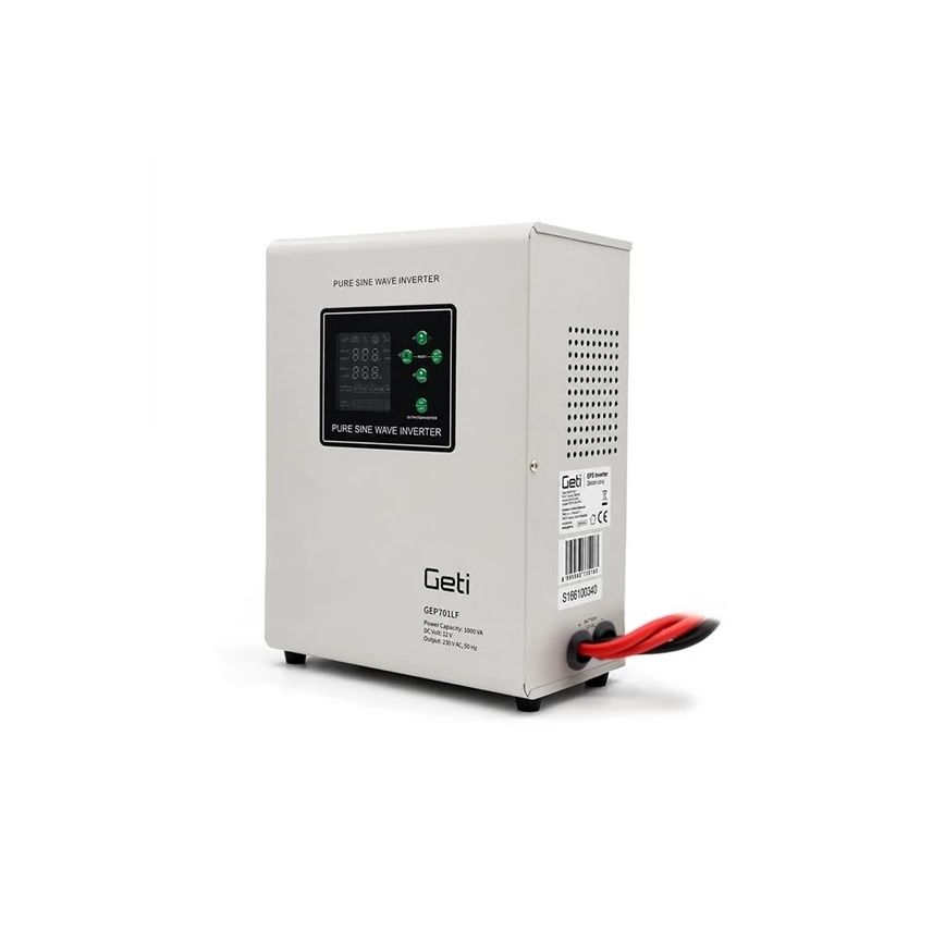 Wand-UPS 700W/1000VA, zuivere sinus