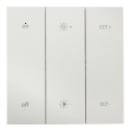 Wandafstandsbediening SHAPE 2xAAA wit