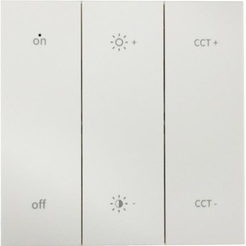 Wandafstandsbediening SHAPE 2xAAA wit