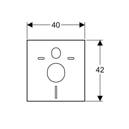 Hangend toilet DEEP + toiletzitting SoftClose DEEP + DUAL-spoelknop + inbouwmodule + isolerende onderlegger
