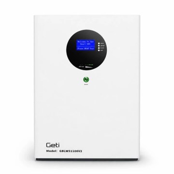Wandgemonteerde LiFePO4-accu 51,2V/100Ah