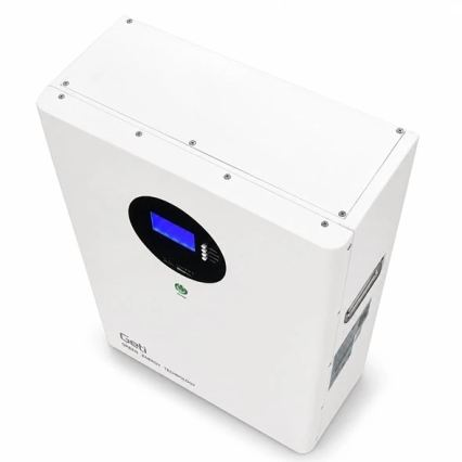 Wandgemonteerde LiFePO4-accu 51,2V/100Ah