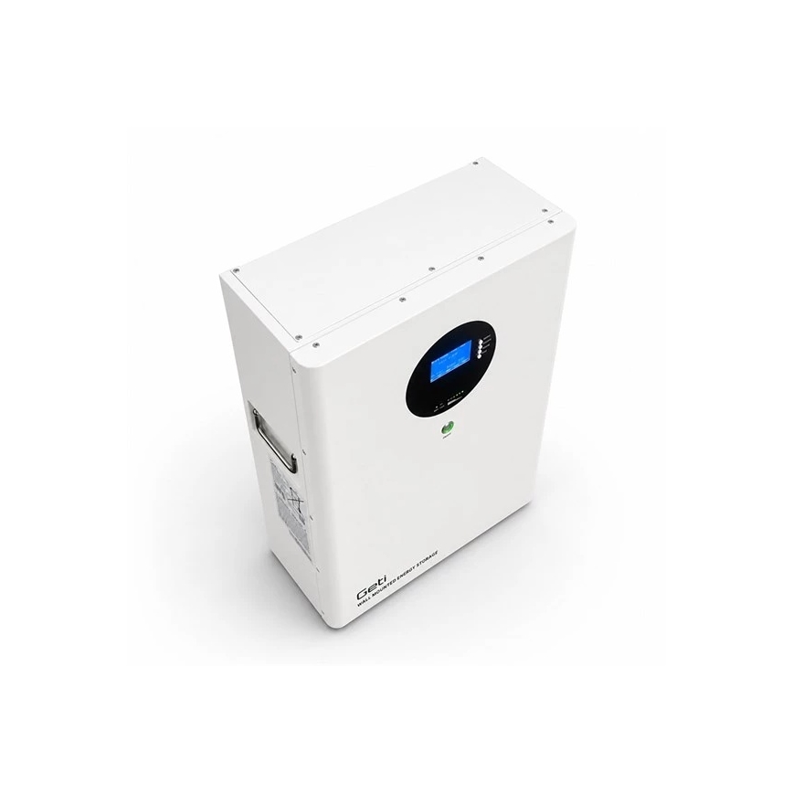 Wandgemonteerde LiFePO4-accu 51,2V/100Ah
