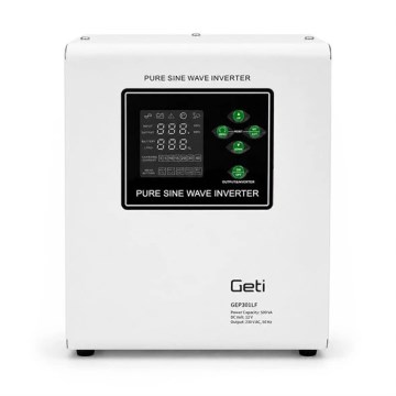 Wandgemonteerde UPS 300W/500VA, zuivere sinusuitgang