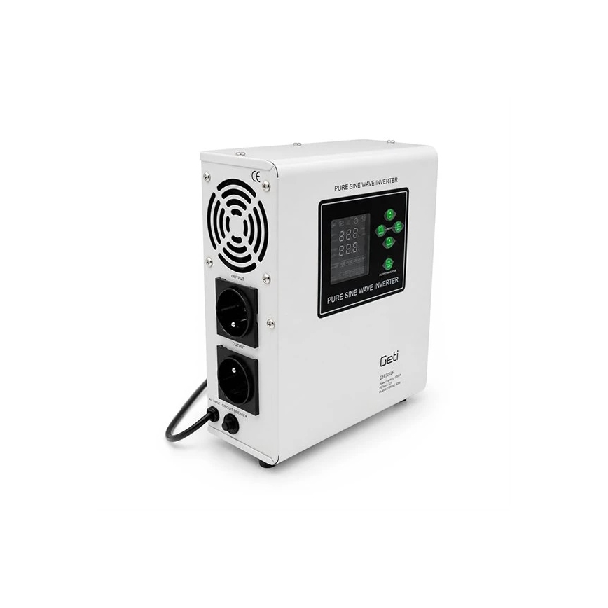 Wandgemonteerde UPS 300W/500VA, zuivere sinusuitgang