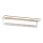 Wandhanddoekhouder met plank 10x60 cm wit