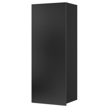 wandkast PAVO 117x45 cm glanzend zwart/mat zwart