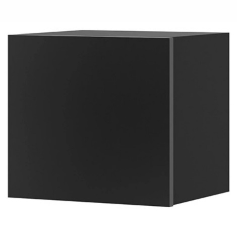 wandkast PAVO 34x34 cm glanzend zwart