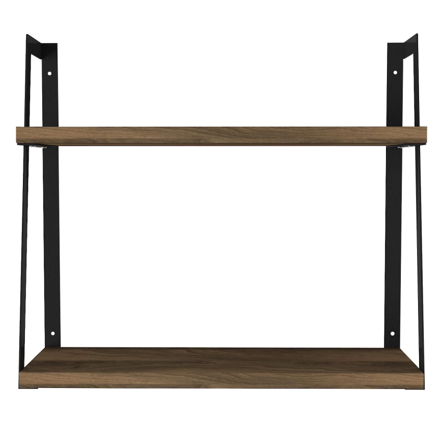 Wandkast STELLA 40,2x45,4 cm bruin/zwart