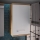 Wandkast voor de badkamer VENOM – wit/artisan eiken