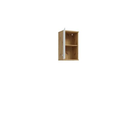 Wandkast voor de badkamer VENOM – wit/artisan eiken