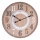 Wandklok 1xAA beige