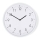 Wandklok Ø 30,8 cm 1xAA wit