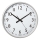 Wandklok Ø 38 cm 1xAA wit