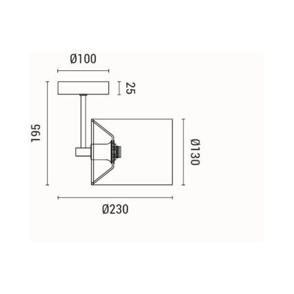 Wandlamp 1xE14/15W/230V