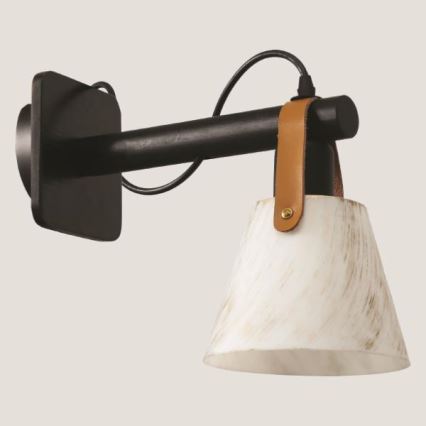 Wandlamp 1xE27/40W/230V wit
