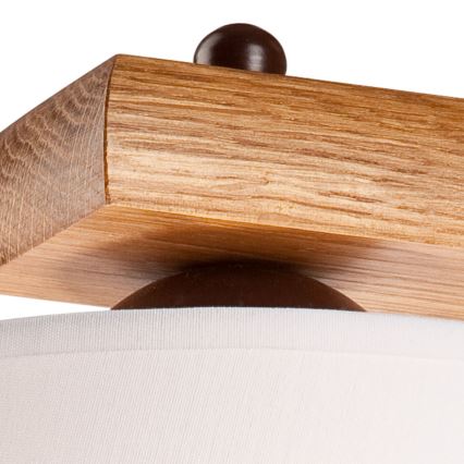 Wandlamp 1xE27/60W/230V eiken