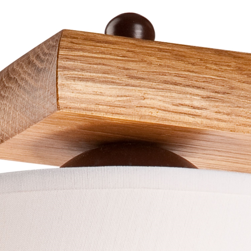 Wandlamp 1xE27/60W/230V eiken