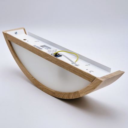 Wandlamp 1xE27/60W/230V eiken