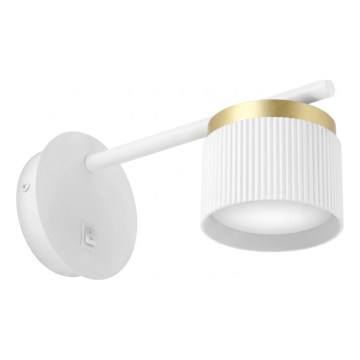 Wandlamp 1xGX53/35W/230V wit/goud