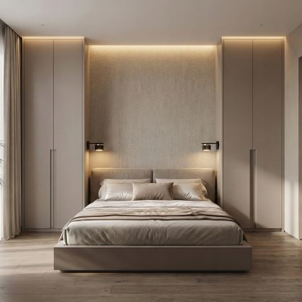 Wandlamp 1xGX53/35W/230V zwart/goud